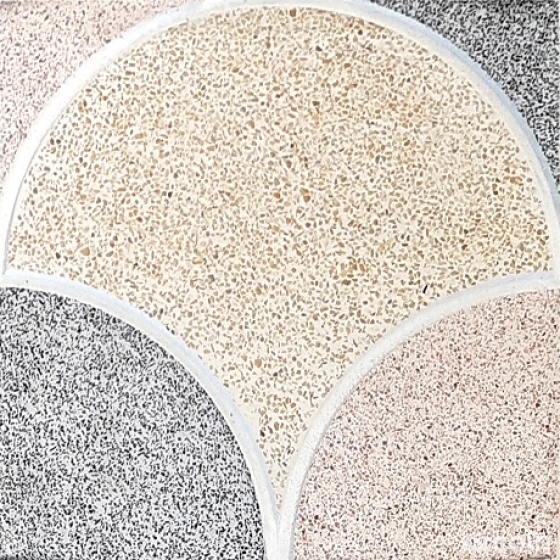 Multi-colour Terrazzo tile OD3-40-1019